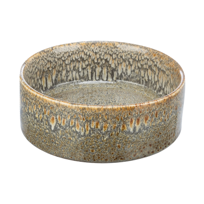 Trixie | Brown ceramic food bowl/drinking bowl