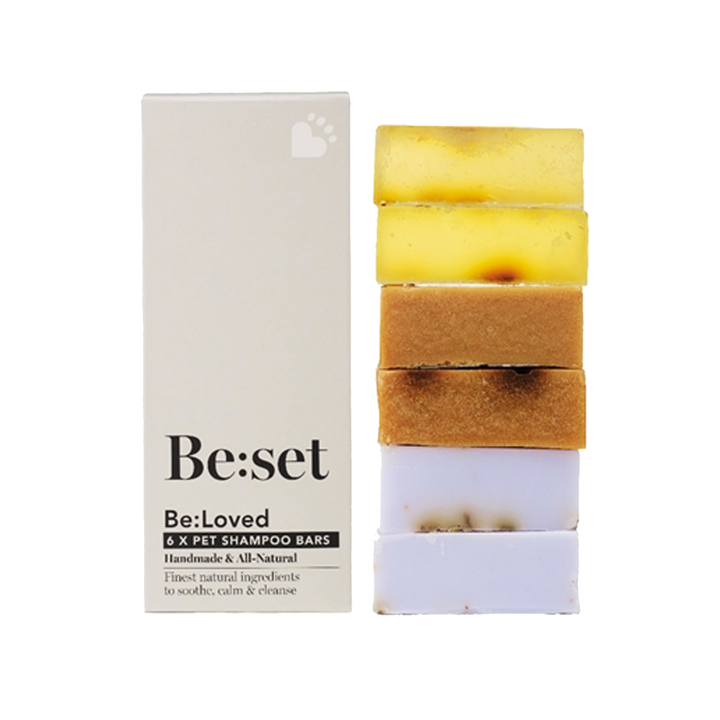 Natuurlijke hondenshampoo bar cadeau set - 6x 55 gram