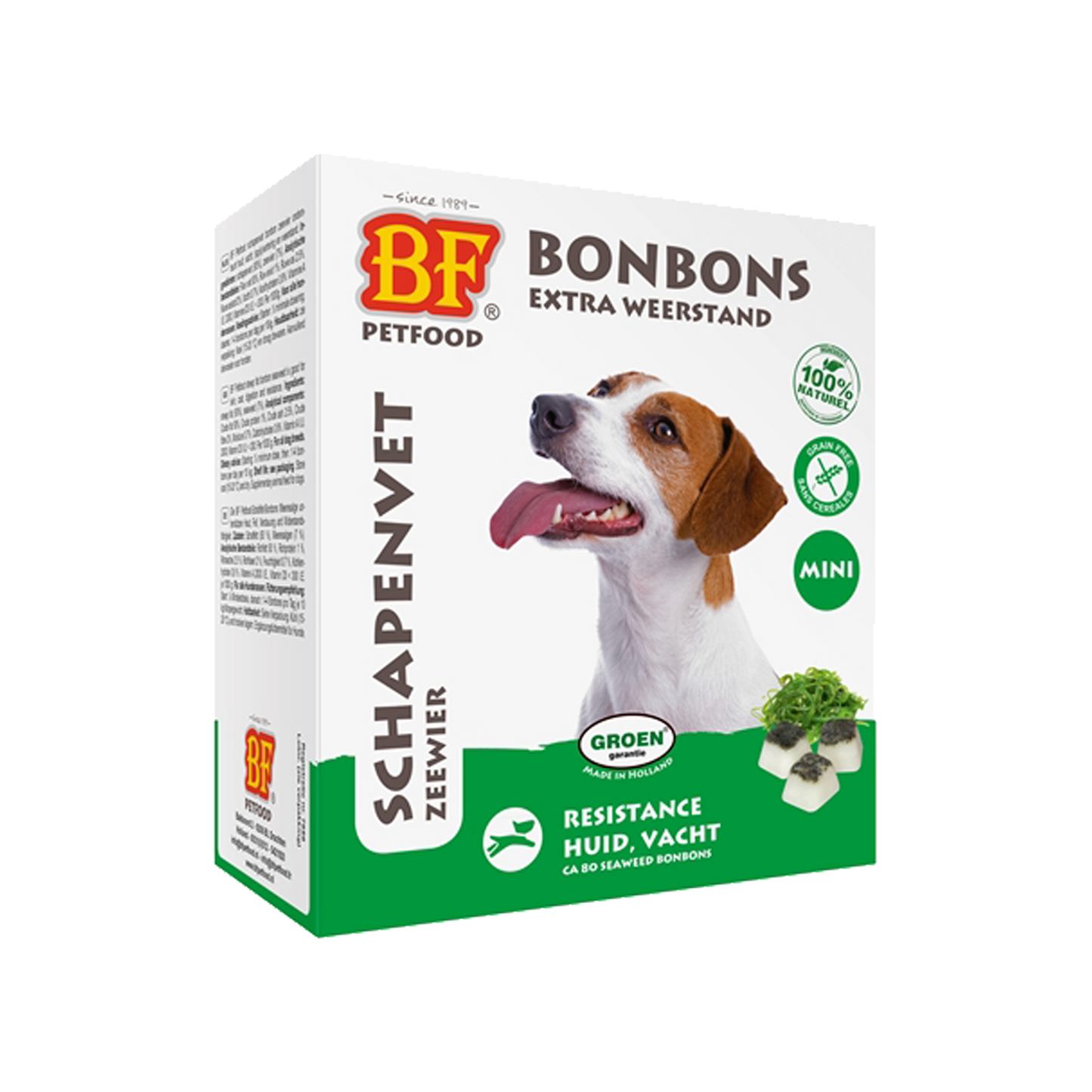 Bf Petfood | Schapenvet mini bonbons zeewier