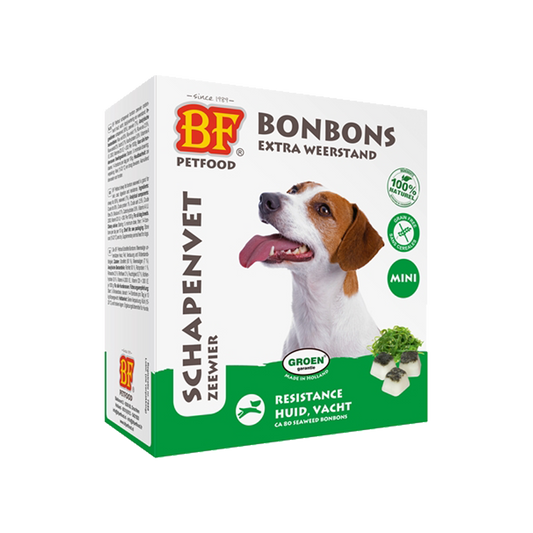 Bf Petfood | Schapenvet mini bonbons zeewier