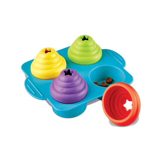 Brightkins | Cupcake party treat puzzle