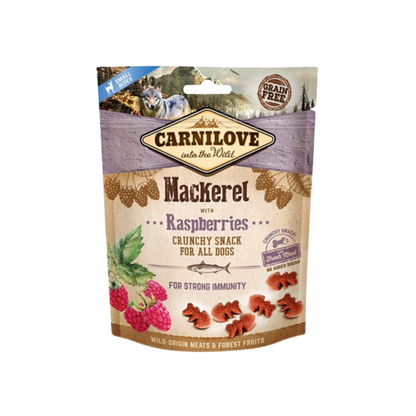 Carnilove Crunchy Snack Makreel / Framboos - 200 gram