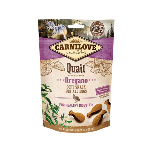 Carnilove Soft Snack Kwartel / Oregano - 200 gram