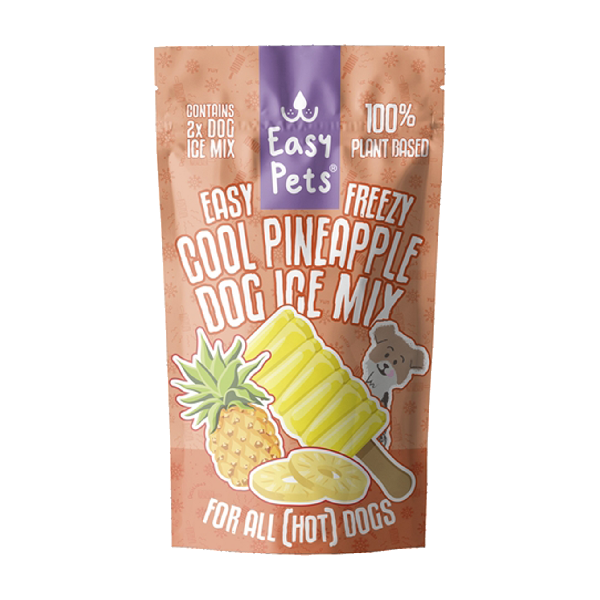 easypets easy freezy dog ice hondenijs ananas