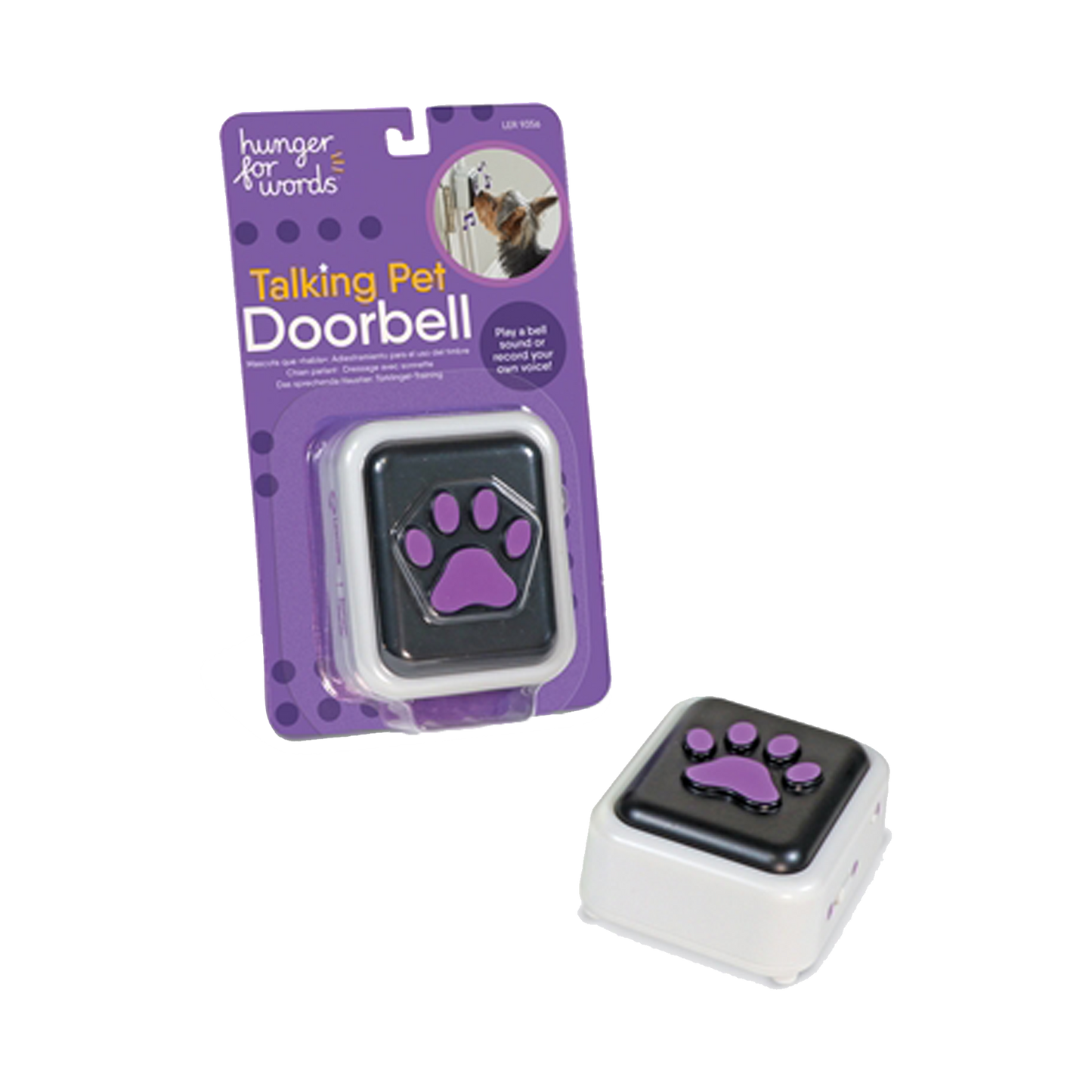 Hunger For Words | Talking pet doorbell