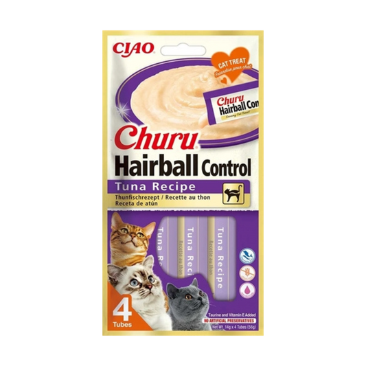 Inaba Churu Hairball Tuna Recipe - 4x14 gram