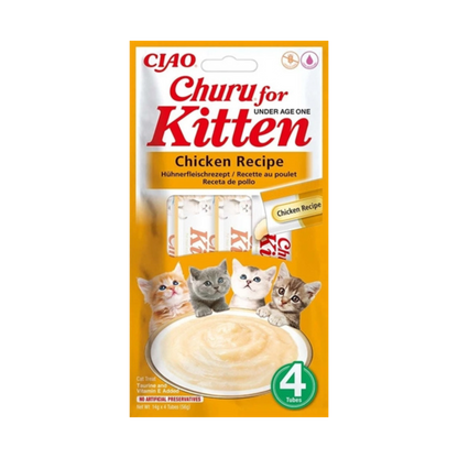 Inaba Churu Kitten Chicken - 4 x 14 gram