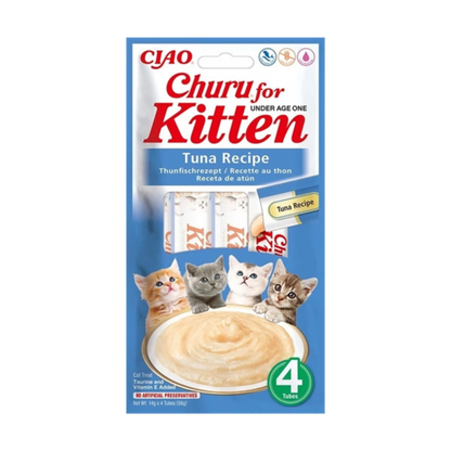 Inaba Churu Kitten Tuna Recipe - 4x14 gram