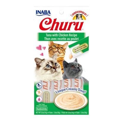 Inaba Churu Tuna / Chicken - 4x 14 gram