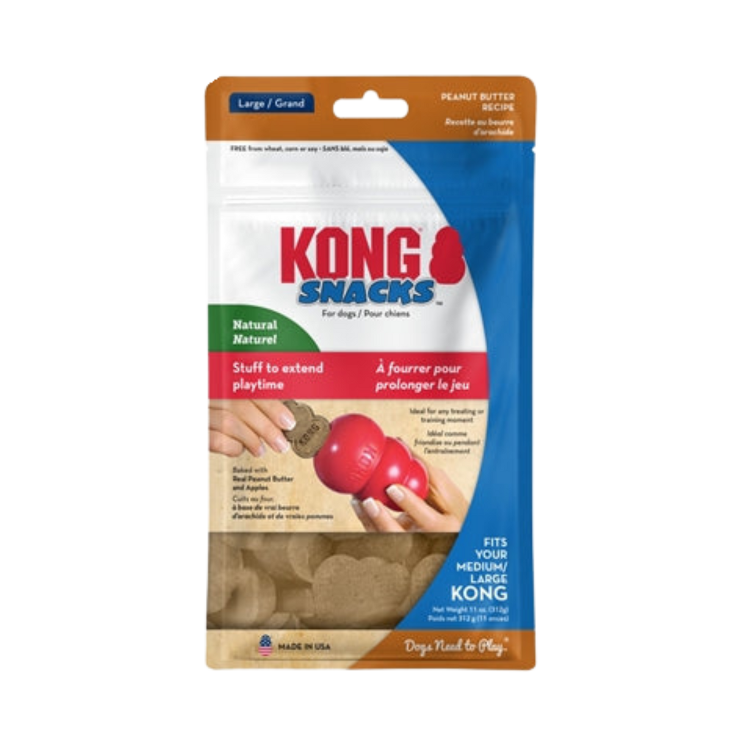 Kong hondenkoekjes - pindakaas smaak