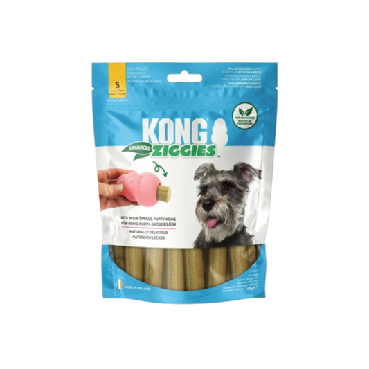 Kong Ziggies Enhanced Puppy - maat S - 198 gr