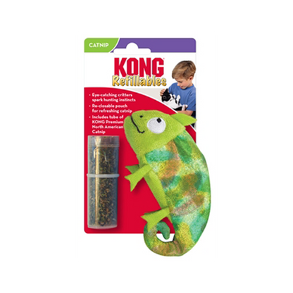 Kong | Kameleon met catnip hervulbaar