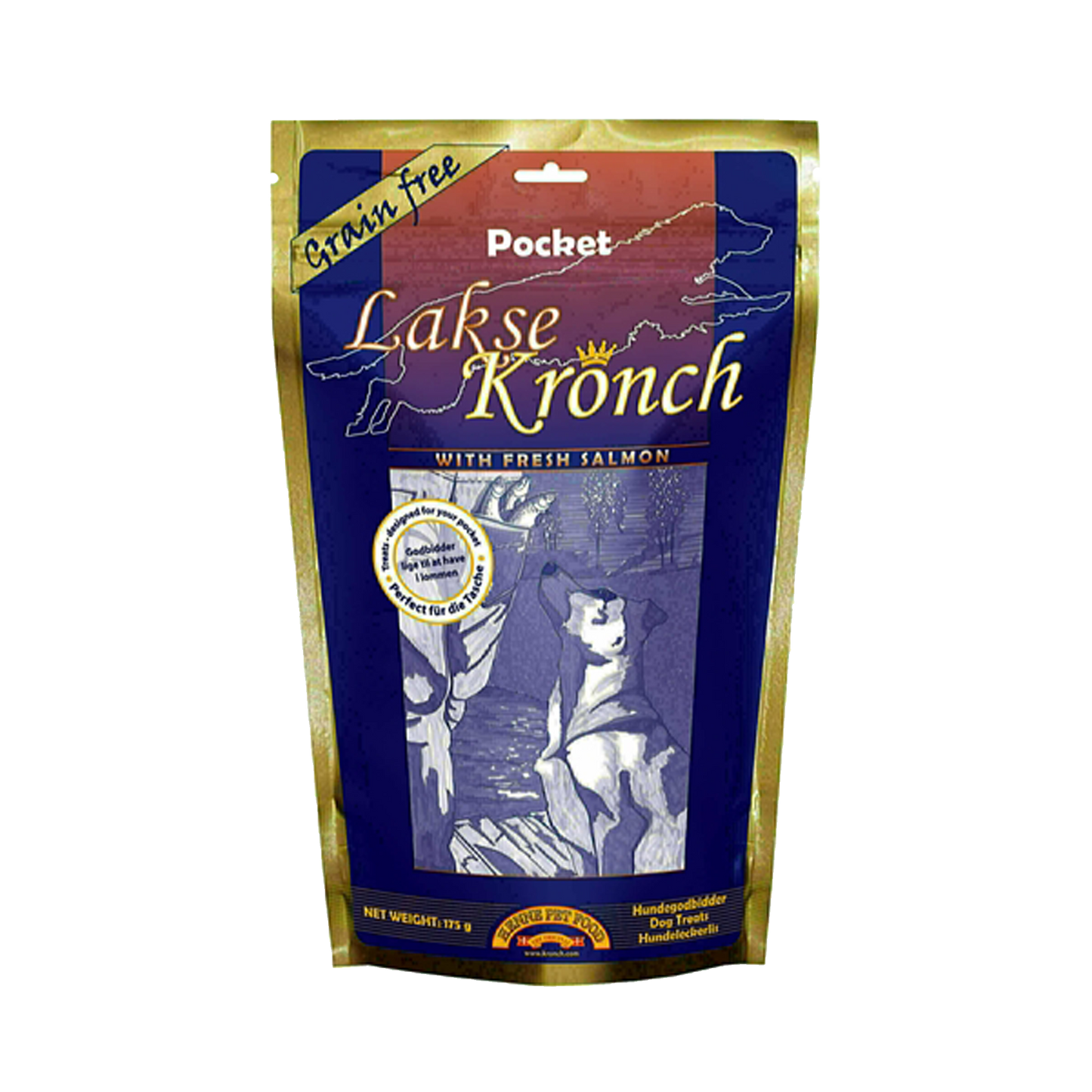 Kronch 76% Zalmsnacks Pockets