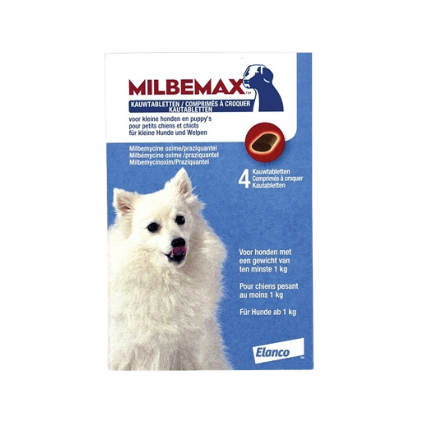 Milbemax Kauwtablet Ontworming Puppy / Kleine Hond