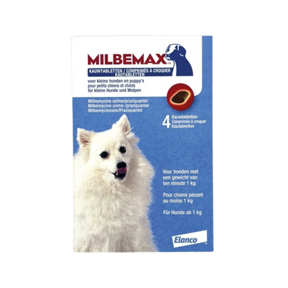 Milbemax Kauwtablet Ontworming Puppy / Kleine Hond