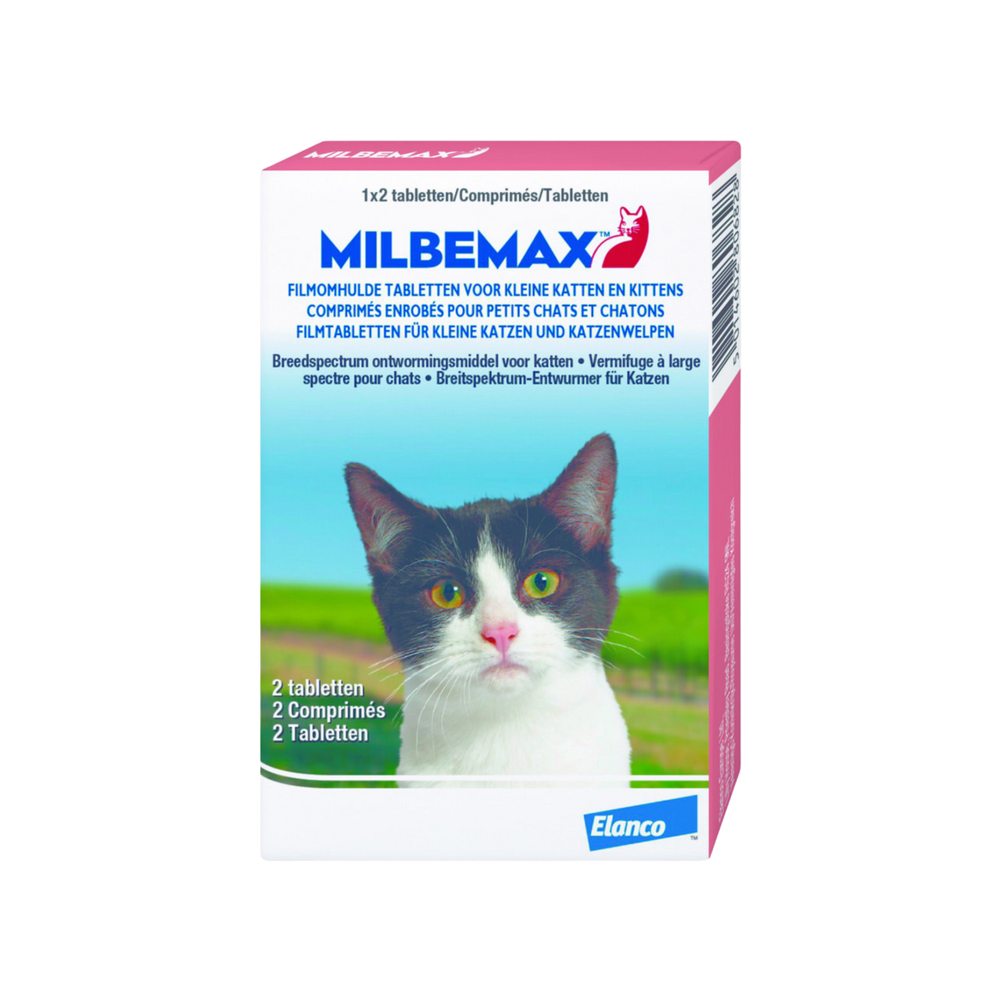 Milbemax Ontworming Kleine Kat / Kitten - 2 tabletten