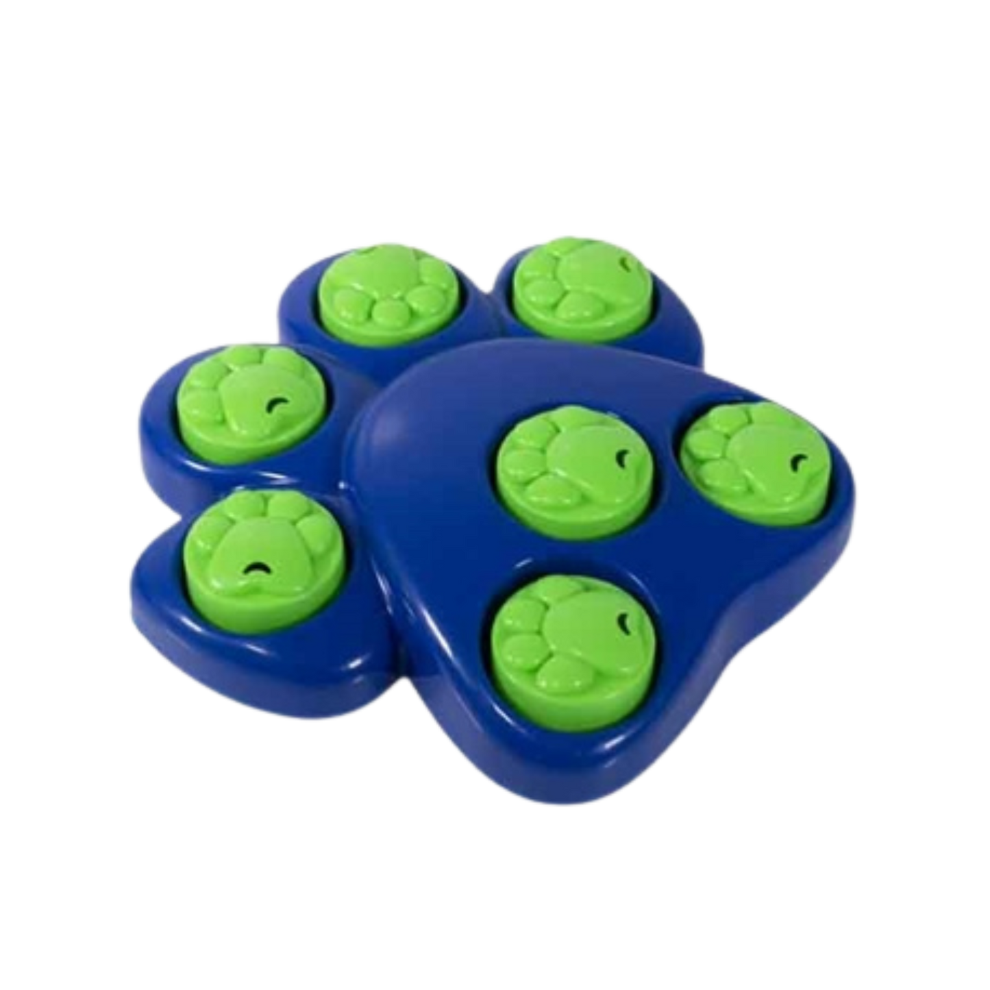 Intelligentie speelgoed - Puzzle Paw - blauw/groen - 25 cm