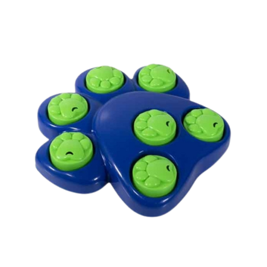 Intelligentie speelgoed - Puzzle Paw - blauw/groen - 25 cm