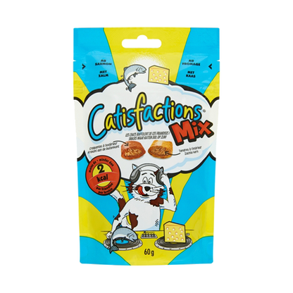 Catisfactions | Kattensnack mix zalm/kaas