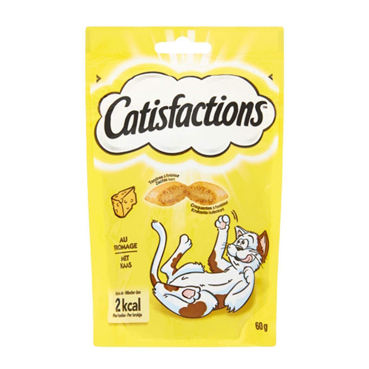 Catisfactions | Kattensnack kaas 60 gr