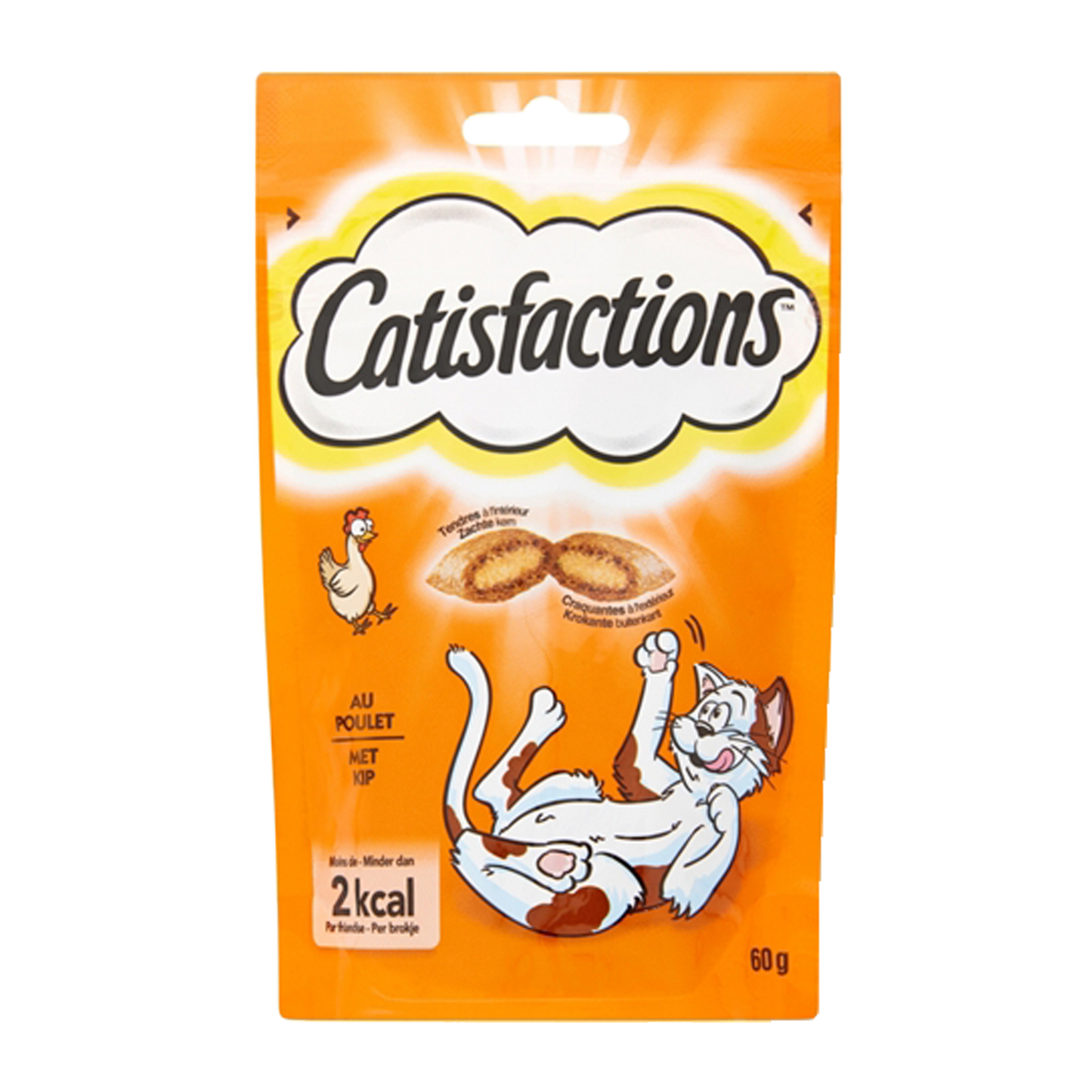 Catisfactions | Kattensnack kip 60 gr