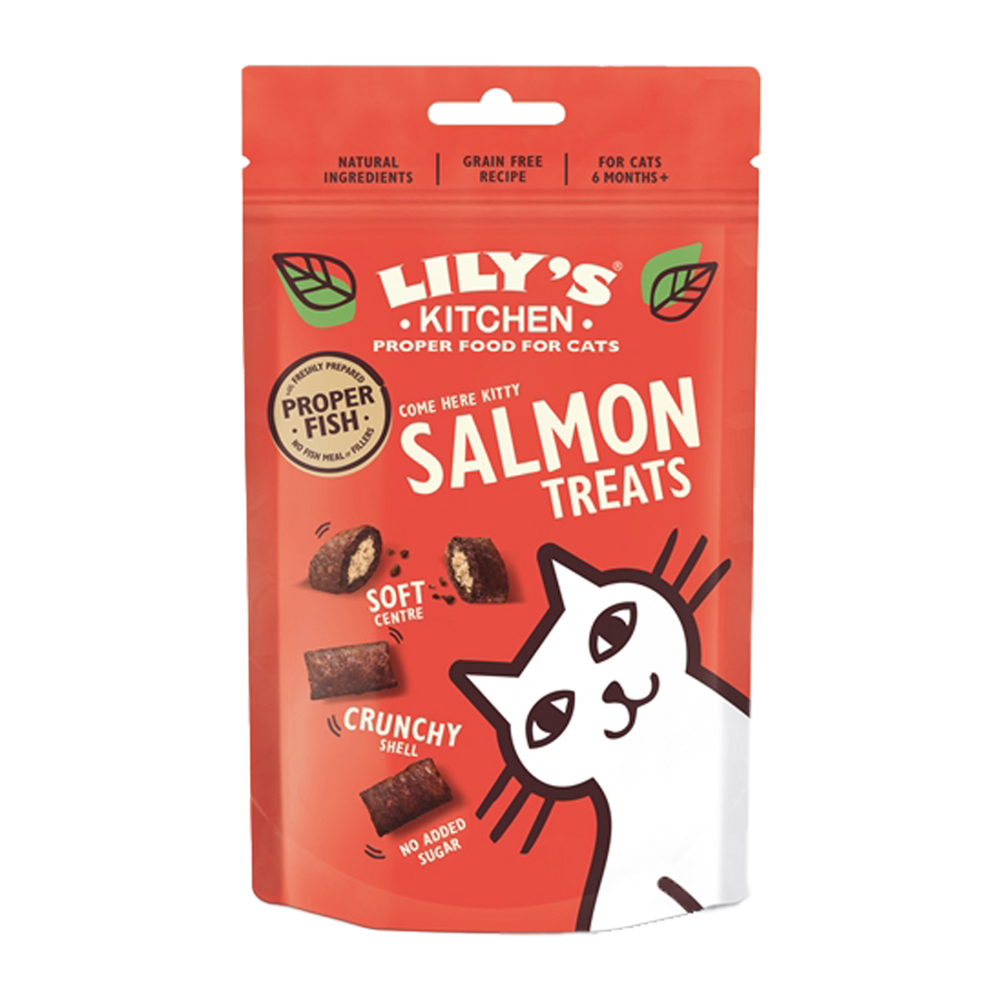 Lily's Kitchen | Salmon treats kattensnack 60 gr