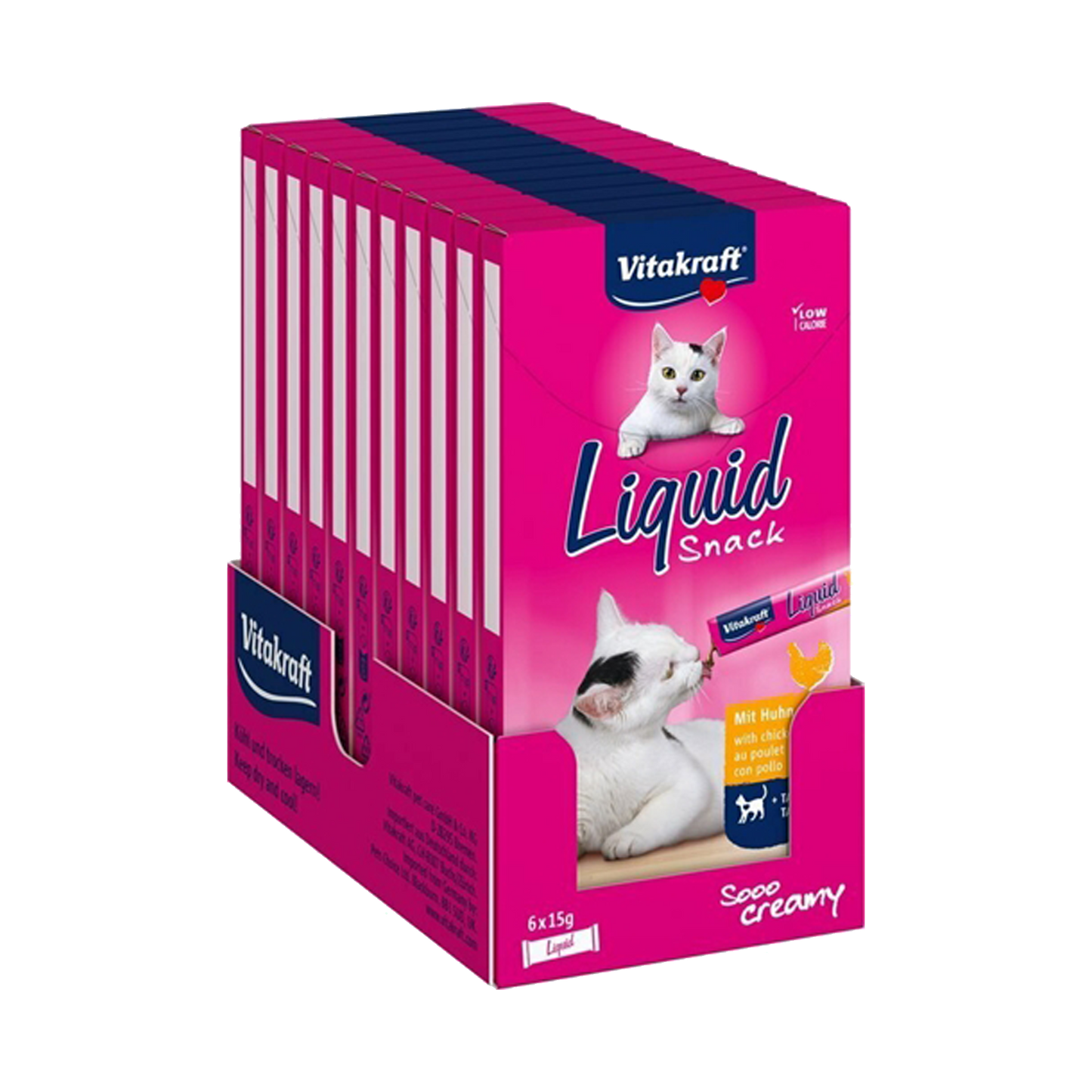 Vitakraft | Voordeelverpakking cat liquid snack kip