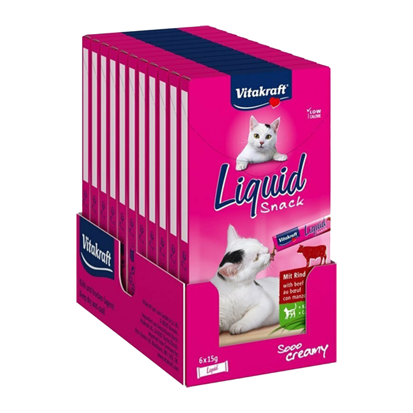 Vitakraft | Cat liquid snack rund - 11 x 90 gr